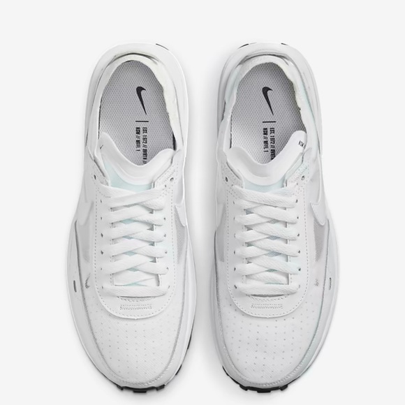 New Nike Waffle One Women Sneakers White size 8.5 - Picture 3 of 4